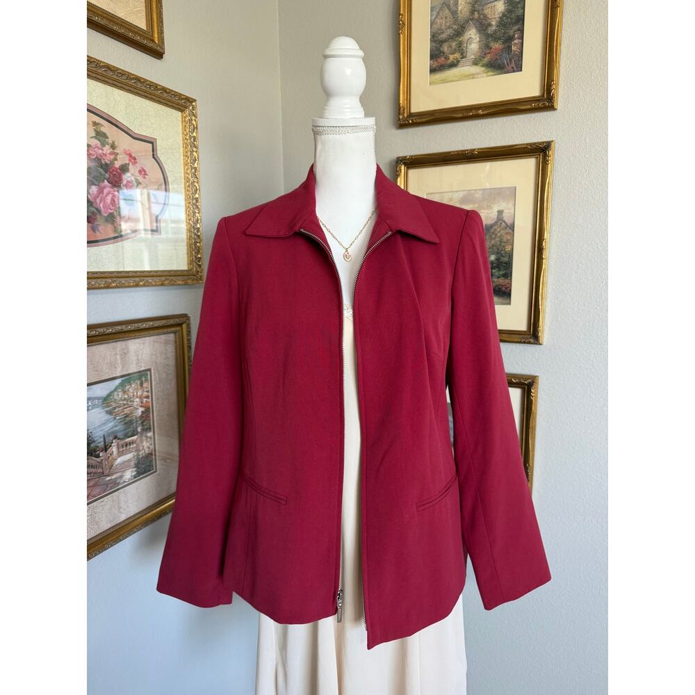 Red Sag Harbor Zip Up Jacket